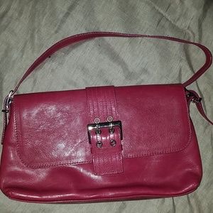 Pink handbag *Leather*